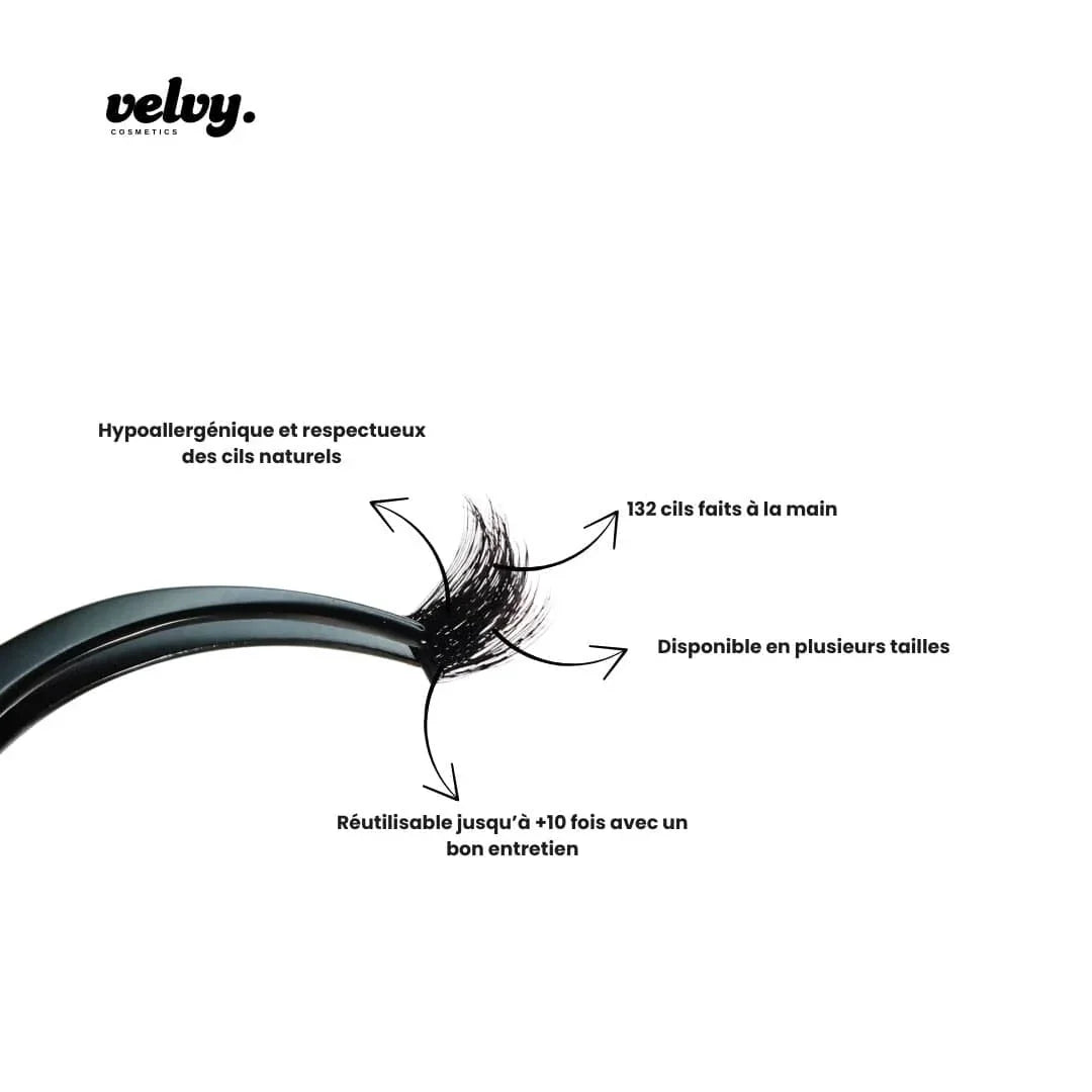 Lashkit – Extensions de cils réutilisables